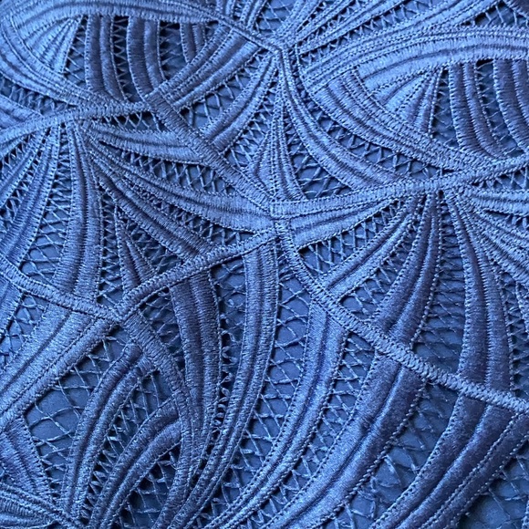 Kay Unger Royal Blue Lace Dress - Picture 9 of 9